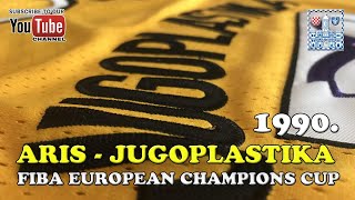 Aris 79 - 80 Jugoplastika Fiba European basketball Champions Cup 1990