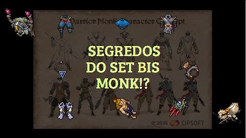 O QUE SABER SOBRE O SET BIS - MONK! A MAIS NOVA VOCAÇÃO DO TIBIA!!!!