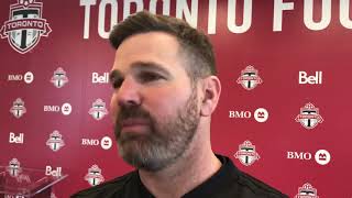 TFC Training Day - April 3, 2019 - Greg Vanney - On Jason Hernandez championship mentality