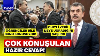 Ti̇pli Ve Chpli Vekilin Hadsizliğine Yusuf Tekinden Tokat Gibi Cevap