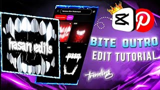 Viral Bite Outro Tutorial 🔥 | Just Write Your Name | #tutorial #outroedit #trending 
