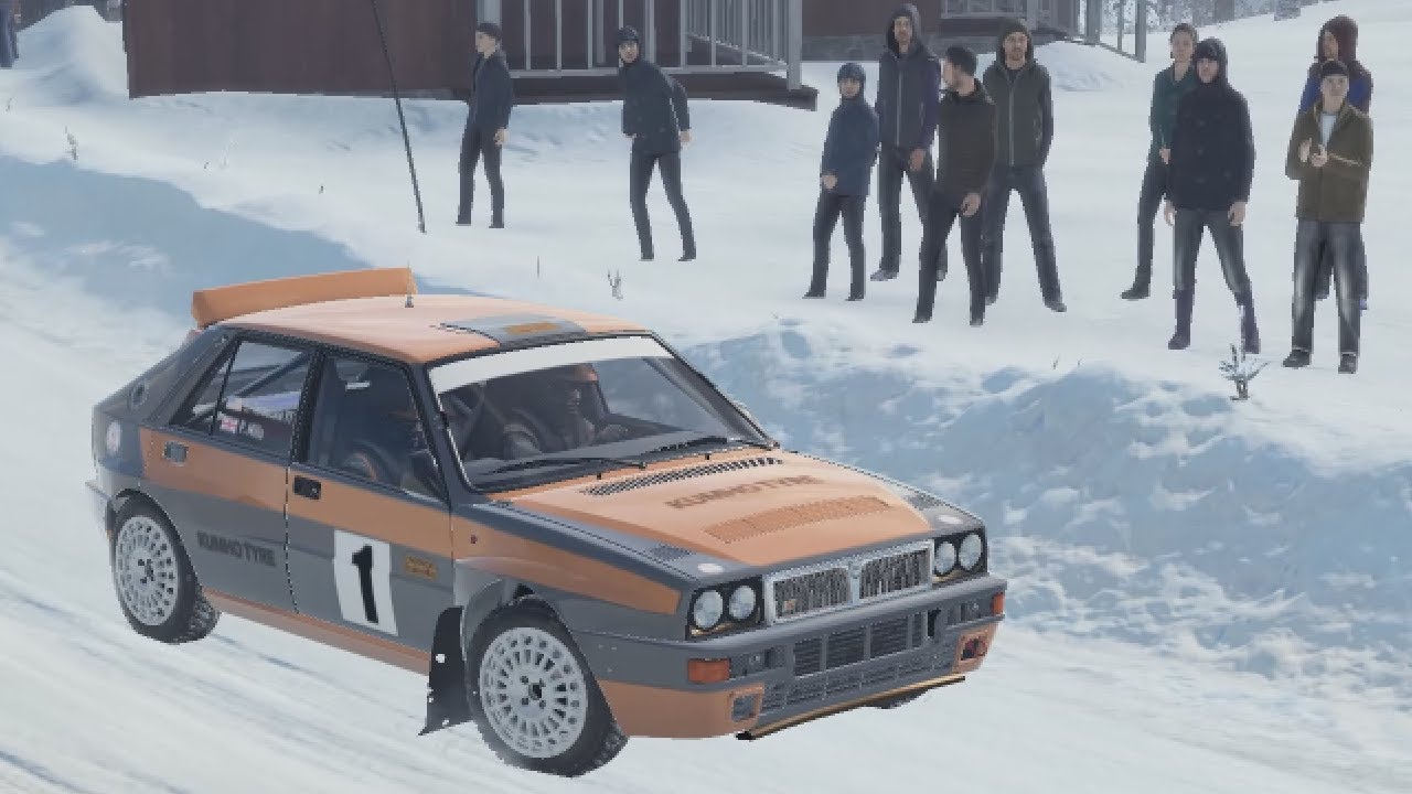 Dirt Rally 2.0 Lancia Delta HF Integrale Hamra gameplay , replay