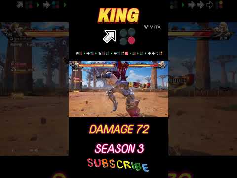 King season 3 combo Tekken8 I King combo Tekken8#King#Season3#Combo