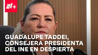 Guadalupe Taddei, Consejera Presidenta del INE en entrevista para Despierta de las Elecciones