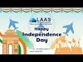 🇮🇳 Happy Independence Day! 🇮🇳 from LAAS Technologies