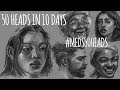 I&#39;m doing it again! 50 heads challenge charcoal edition - #meds50heads