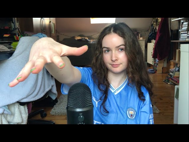 VERY Fast & Aggressive ASMR (hand sounds, mouth sounds, tapping)