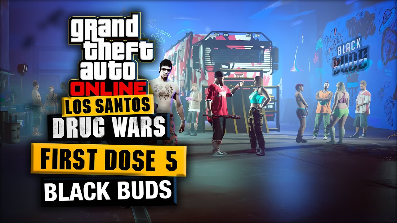 Los santos Drug War First Dose Mission 5 || Full Workflow (BlackBuds Parth)