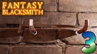 Our First Damascus Sword! | Hard Mode - Episode 3 | Fantasy Blacksmith
