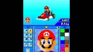 Tas Mario Kart Ds Emblem - Mario Head