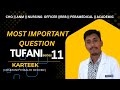 Tufani Series 11 | Most Repeated Nursing MCQs for NORCET &amp; AIIMS | Nursing Next Learn