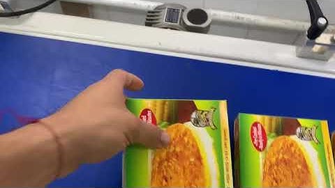 Meenjet MX1 Printer Date Coding Retail Cartons