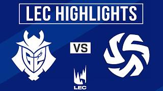G2 vs SHFT Highlights ALL GAMES | LEC Spring 2026 | G2 Esports vs Shifters