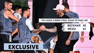 🤤Beckham Still Has Messi's Free-kick Hangover as Messi Trains ahead of Atlanta United!