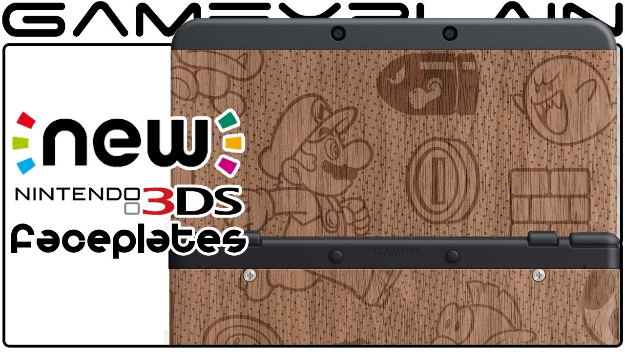 Overtræder Gentagen talsmand New Nintendo 3DS: Swapping Faceplates - YouTube