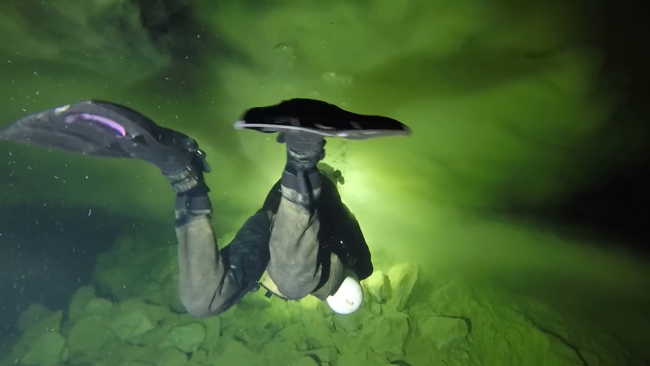 Diving another abandoned mine in Austria - April 2021