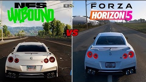 Need for speed Unbound VS Forza Horizon 5 Car Sound and Graphics!!!