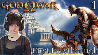 This game is BRUTAL! | First time playing God of War (2005) | Let’s Play [1]