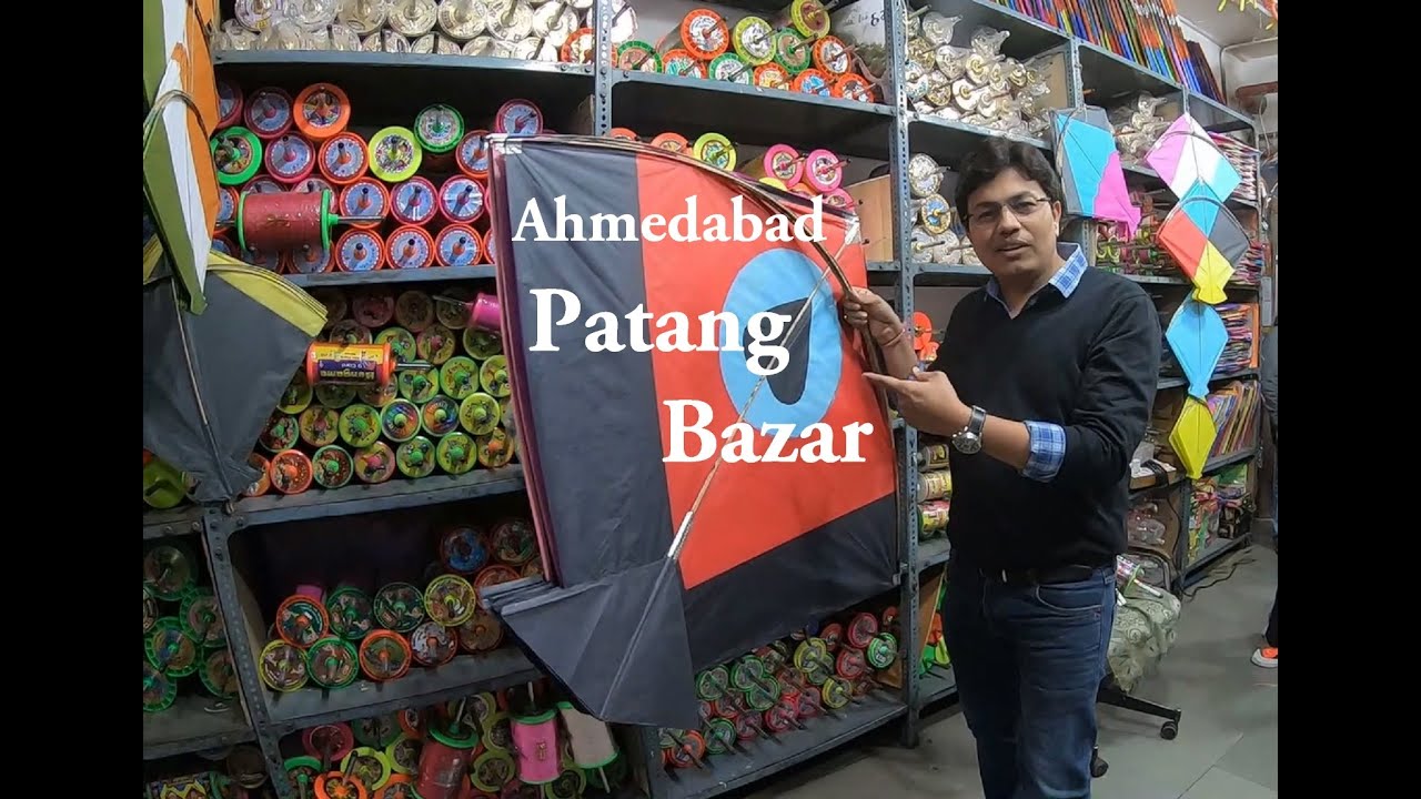 Raipur Patang Bazar (Ahmedabad Best Patang Bazar) || World famous Patang Bazar in Ahmedabad