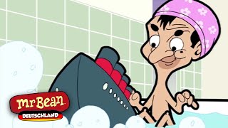 Badezeit mit Mr. Bean