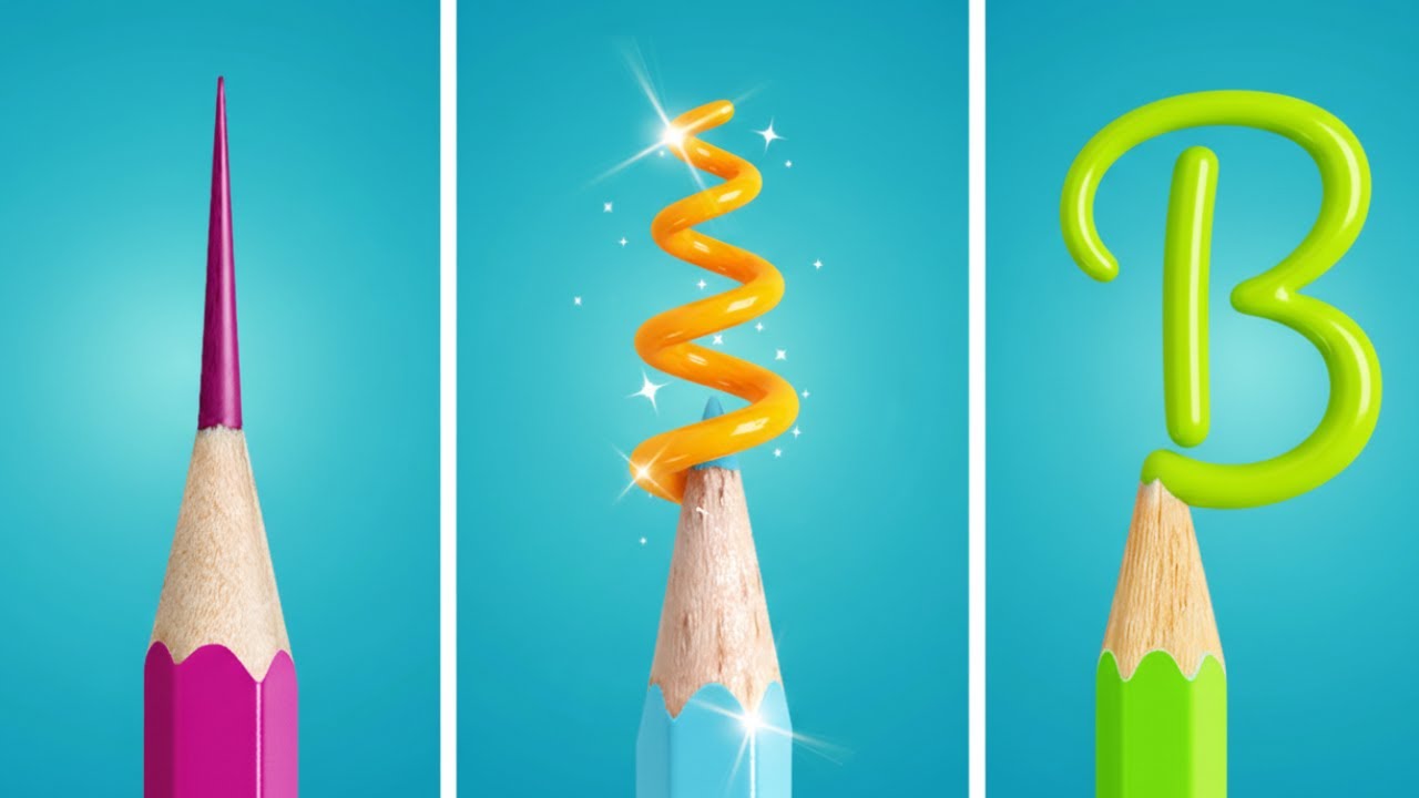 THINK SMARTER, LEARN BETTER 📚🤯 Creative School Hacks And DIY Ideas by ...