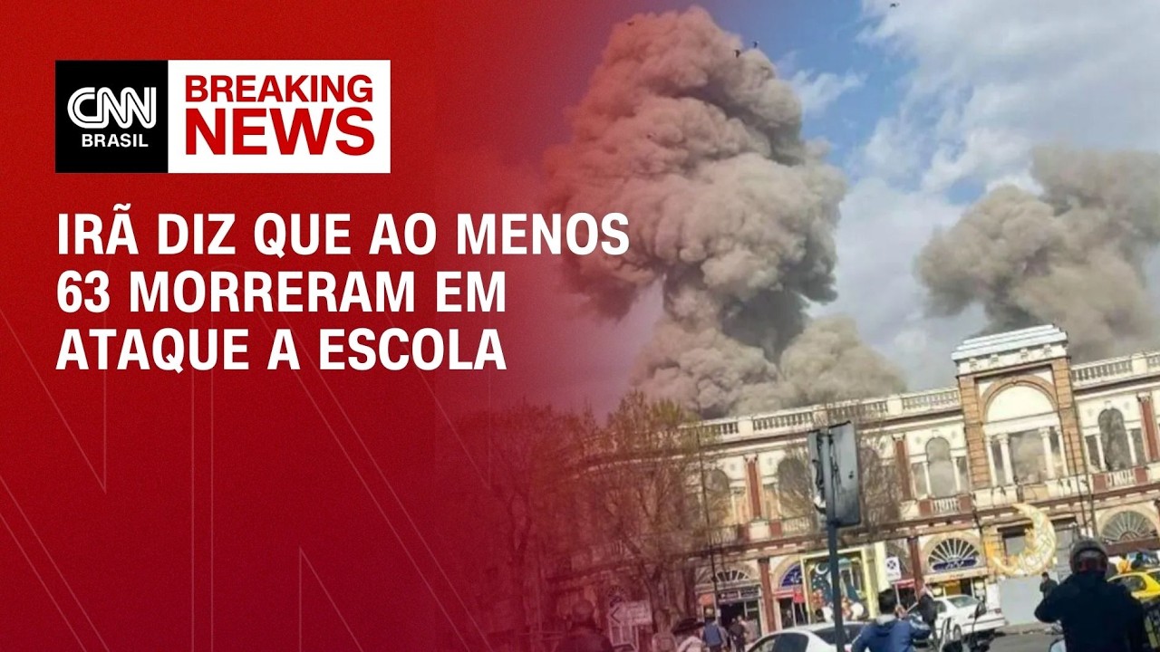 Irã diz que 63 alunos morreram em ataque que atingiu escola | AGORA CNN