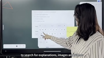 AI 4K Interactive Display Smart Whiteboard Camera Hub Touch Panels