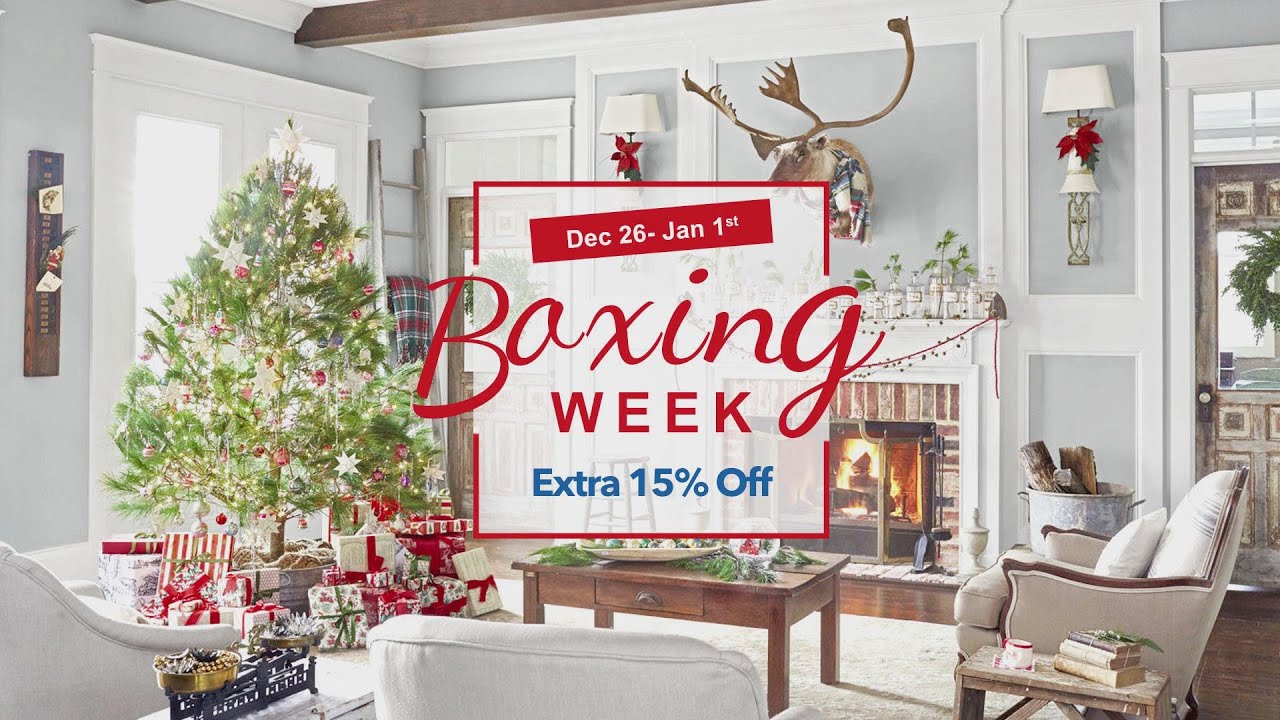 Decoraport's Boxing Week Sale, Extra 15% Off. (Dec 26-Jan 1st)