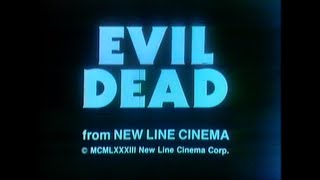 THE EVIL DEAD (1981) TV Spot A [#evildead #evildeadtrailer]
