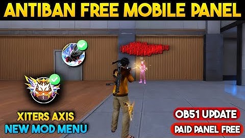 Free Fire Panel Antiban 🗿 Free Fire Injector 100% Safe 🔥 | Antiban All Rank Working | OB51 Updated 💀