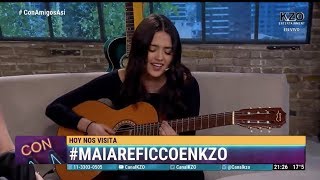 Maia Reficco canta "24k Magic" de Bruno Mars