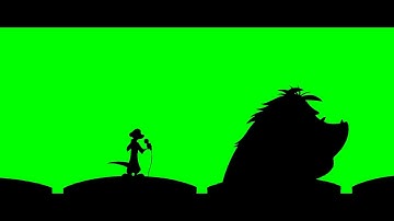 Timon and Pumbaa Interrupt 7 Green Screen (Scope)