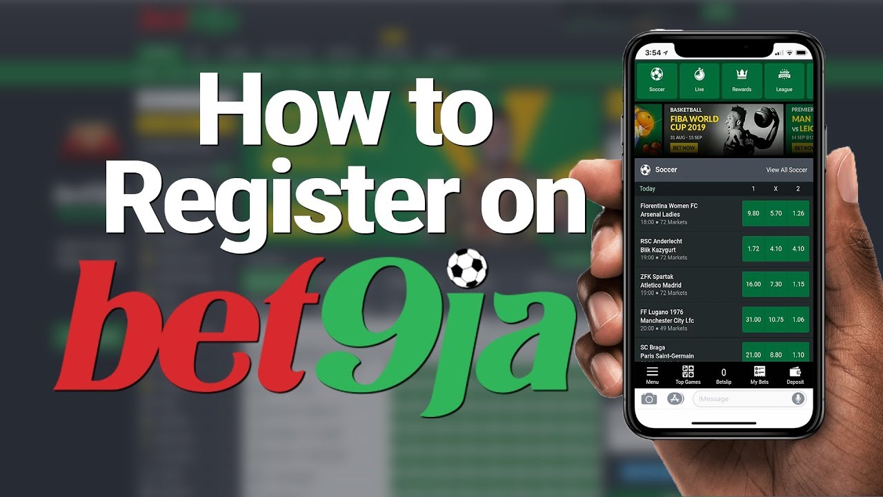 Bet9Ja Registration. Bet9Ja Online Mobile Registration