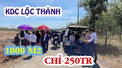 KDC LỘC THÀNH , LỘC NINH, BÌNH PHƯỚC. Giá 250tr/1000m2. Liên hệ 0902786222