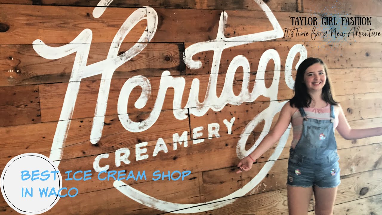 Happy National Ice Cream Day!!! Heritage Creamery Waco YouTube