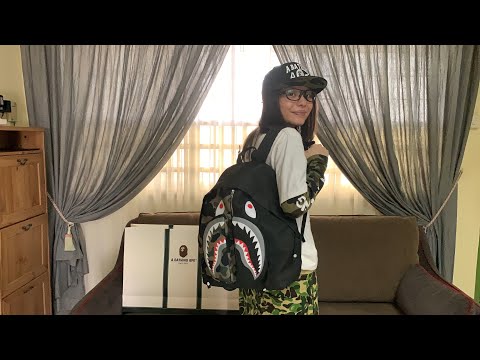 未使用【A BATHING APE】1st CAMO SHARK DAYPACK ABC CAMO SHARK DAYPACK | bape.com