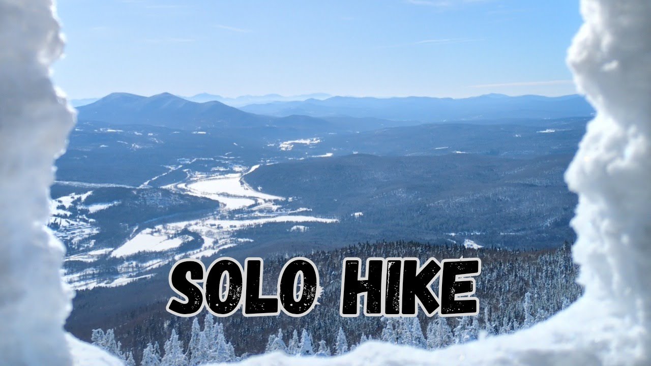 Solo Winter Hike on Monadnock Mountain, Vermont