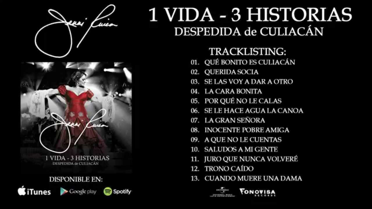 Jenni Rivera "1 Vida - 3 Historias - Despedida de Culiacán" Album Preview
