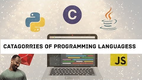 Different Categories of Computer Programming Languages|Types of Language|ITFO