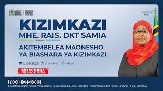 MHE. RAIS SAMIA AKIZINDUA KIWANJA CHA KUFURAHISHIAWATOTO CHA KIZIMKAZI ZANZIBAR | 12 AGOSTI, 2026