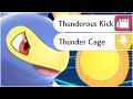 FULL THUNDER POKEMON MOVES TEAM ! ( Thunder Moves Challenge )