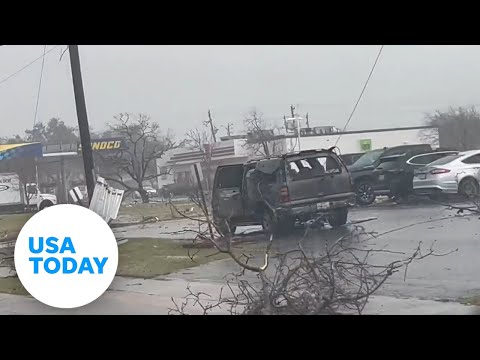 Tornado rips through Houston area of Texas as US hit with storms | USA TODAY