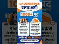 UPSSSC LOWER PCS EXAM FORM I ELIGIBILITY I AGE I FEES I SYLLABUS #upsssc