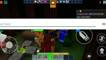 Theres  a online daters on cop n robber :/ this is proof