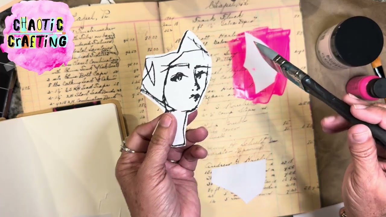 Image transfers using Dina Wakely method an acrylic paint!! February 21, 2026