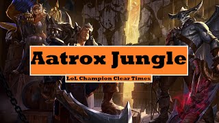 How Fast Can Aatrox Clear The Jungle?