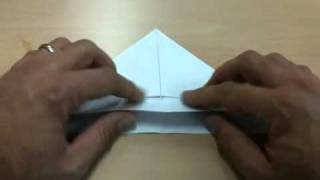 Simpel bootje van papier vouwen
