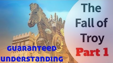 2.4 the fall of troy!class 9!part 1 best explanation in hindi!line to line explanation!