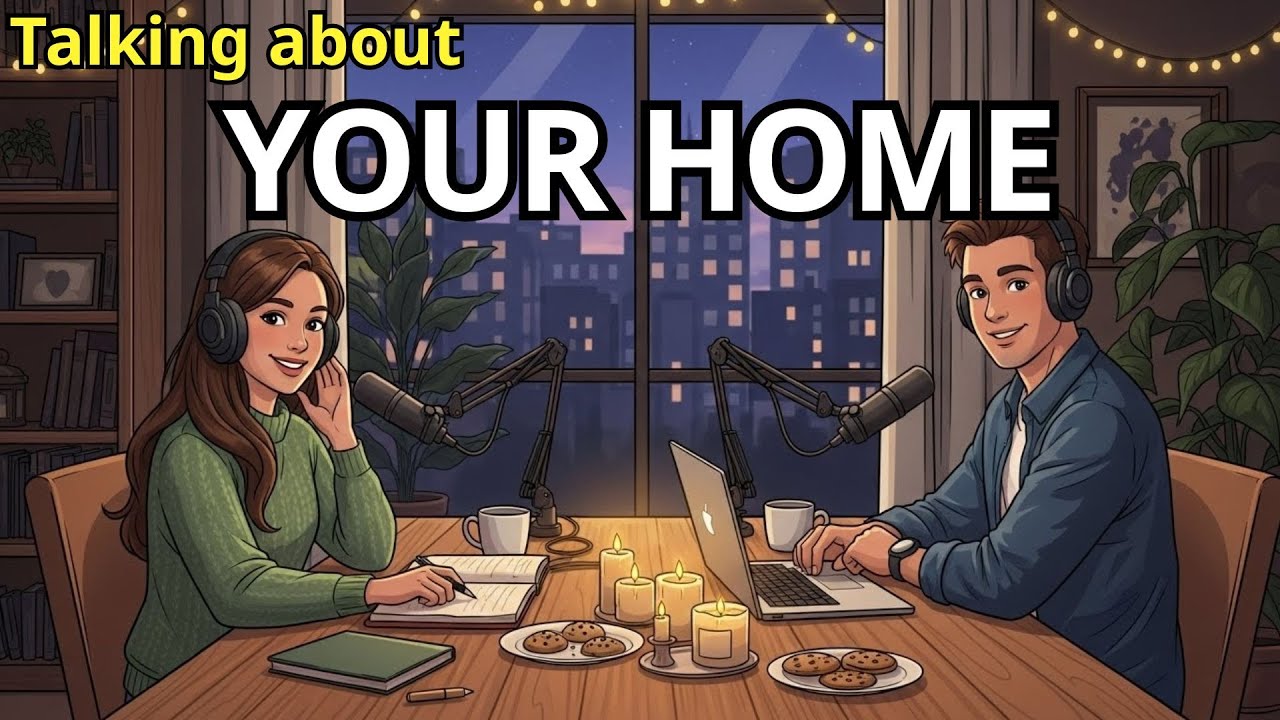 How to Talk About Home in English | Easy Everyday Conversations | English Podcast