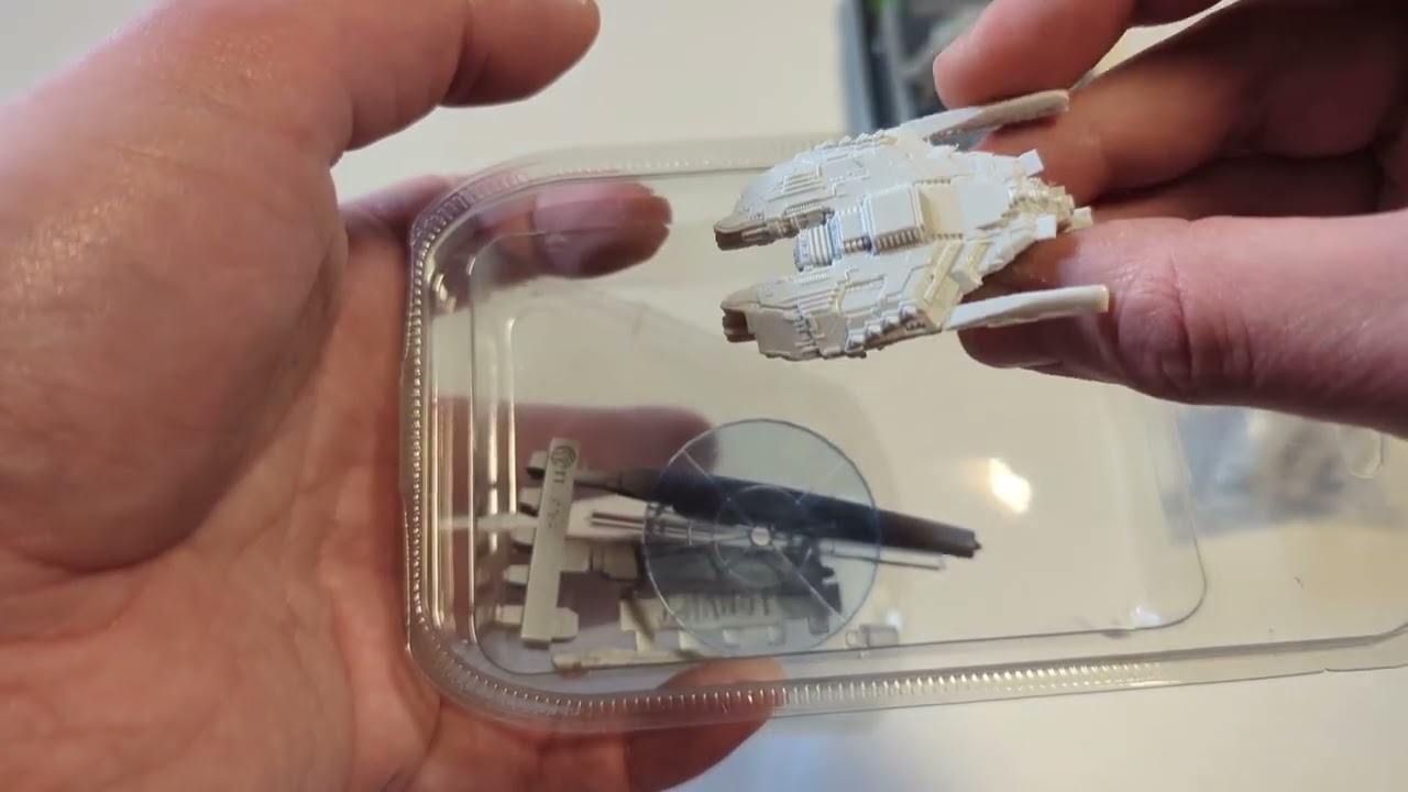 Dropfleet Commander UCM Exclusives Athens and Saratoga + M Type Barge build Review